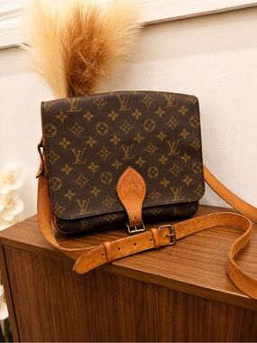 Louis Vuitton Monogram Cartouchiere GM Shoulder Bag